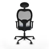 Office Chair with Headrest Jorquera Piqueras y Crespo 1D036N1 Navy Blue