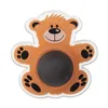 Doorstop Inofix Doors Bear Adhesive Orange PVC