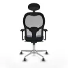 Office Chair with Headrest Piqueras y Crespo 3D086G1 Navy Blue
