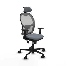 Office Chair with Headrest Piqueras y Crespo 1D036N2 Grey