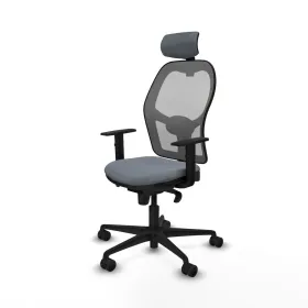 Office Chair with Headrest Piqueras y Crespo 1D036N2 Grey