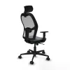 Office Chair with Headrest Piqueras y Crespo 1D036N2 Grey