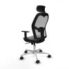 Office Chair with Headrest Piqueras y Crespo 1D086N2 Grey