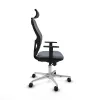 Office Chair with Headrest Piqueras y Crespo 1D086N2 Grey