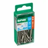 Box of screws SPAX 4197000350401 Wood screw Flat head (3,5 x 40 mm)