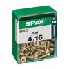 Box of screws SPAX Wood screw Flat head (4 x 16 mm) (4,0 x 16 mm)