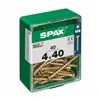 Box of screws SPAX Wood screw Flat head (4,0 x 40 mm) (4 x 40 mm)