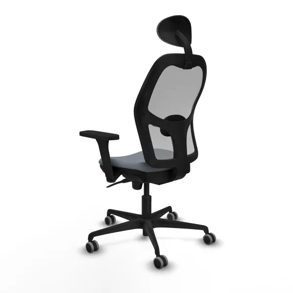Office Chair with Headrest Piqueras y Crespo 3D036G1 Grey