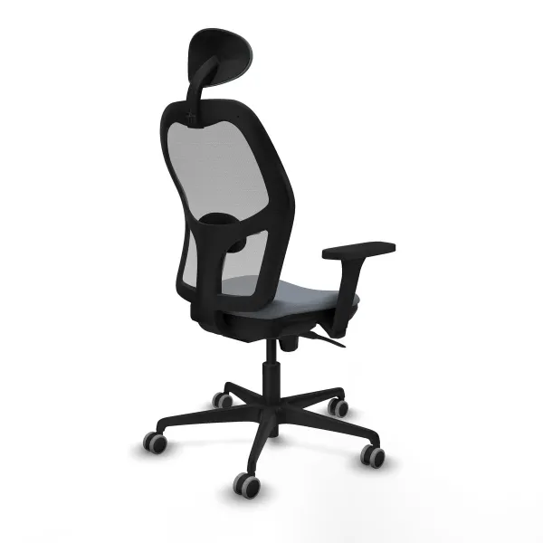 Office Chair with Headrest Piqueras y Crespo 3D036G1 Grey
