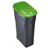 Recycling Waste Bin Mondex Ecobin Green With lid 25 L