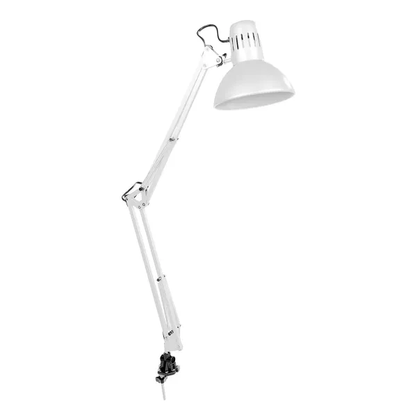 Desk lamp EDM Melbourne E27 60 W Flexo/Desk lamp White Metal 24 x 98 cm