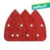 Sandpaper Wolfcraft 1756000 80/120/240 g (9,6 x 13,6 cm)