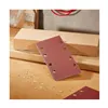 Sandpaper sheets Wolfcraft 1767000 (9,3 x 18,5 cm)