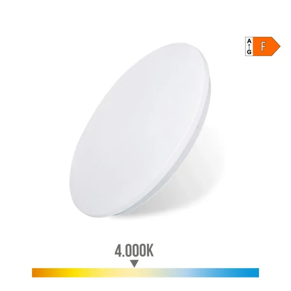 LED Flush-fitting ceiling light EDM F 12 W (4000 K)