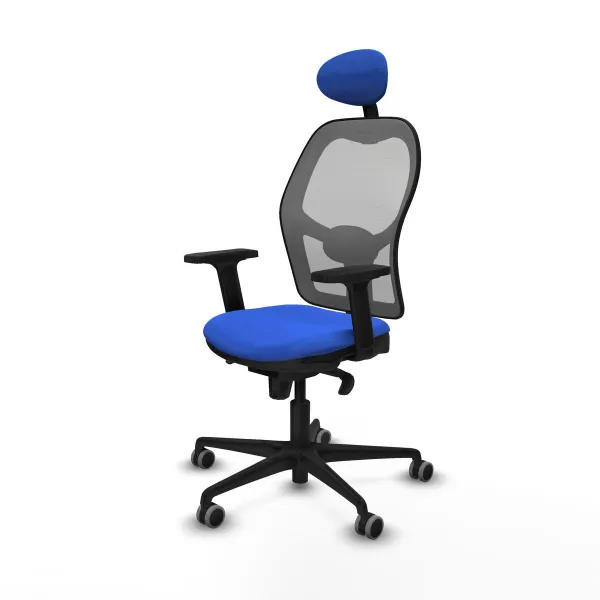 Office Chair with Headrest Piqueras y Crespo 2D036G1 Blue