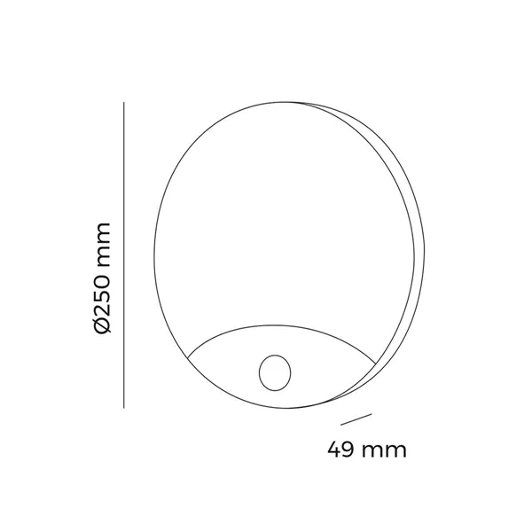 LED Wall Light EDM 1850 Lm 15 W 1250 Lm (6500 K)