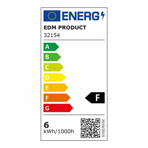 LED Wall Light EDM 6 W 70 Lm (4000 K)