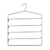 5-in-1 Multiple Trouser Hanger 5five Silver Iron (37 x 44,8 cm)