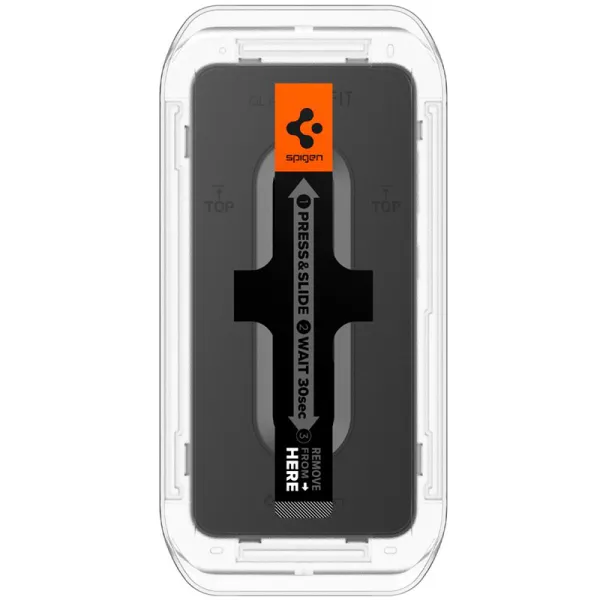 Spigen GLAS.TR EZ FIT 2-Pack - Tempered glass for Samsung Galaxy S25 / S24 (2 pieces)
