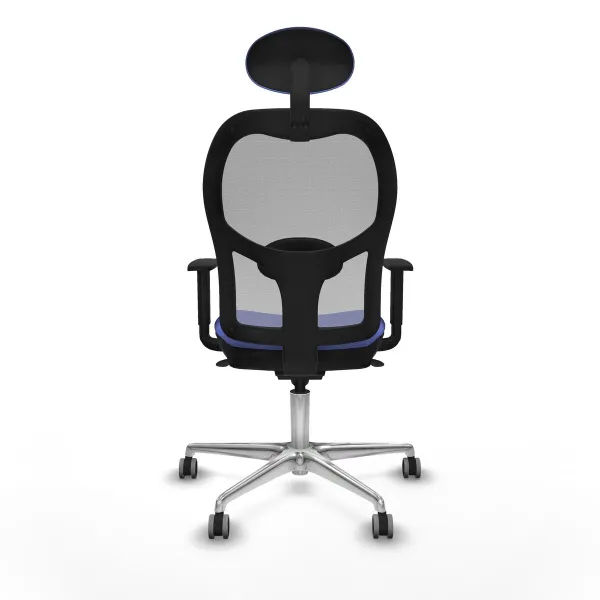 Office Chair with Headrest Jorquera Piqueras y Crespo 1D086G1 Light Blue