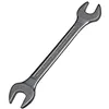 Fixed head open ended wrench Mota 25 x 28 mm