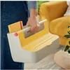 Storage Box Leitz Cosy Yellow ABS 21,4 x 19,6 x 36,7 cm Carrying handle