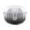 Guess Glitter Gradient - TWS Bluetooth headphones + charging case (black)