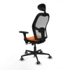 Biroja krēsls ar galvas atbalstu Jorquera Piqueras y Crespo 3D036G1 Oranžs