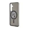 Karl Lagerfeld IML Karl & Choupette Glitter MagSafe - Samsung Galaxy S24 Case (black)