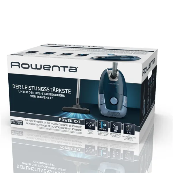 Bagged Vacuum Cleaner Rowenta RO3172EA 900 W 4,5 L Blue