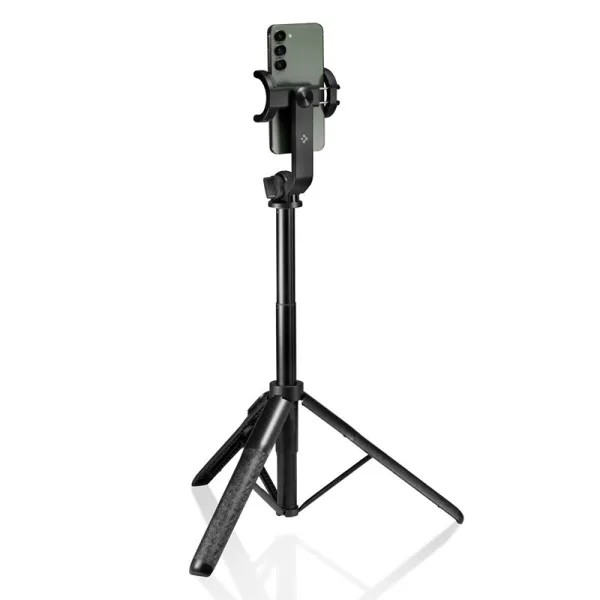 Spigen S560W Bluetooth Selfie Stick Tripod - Smartphone tripod / selfie stick holder (Black)