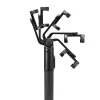 Spigen S560W Bluetooth Selfie Stick Tripod - Smartphone tripod / selfie stick holder (Black)
