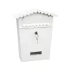 Letterbox EDM House Steel White (21 x 6 x 30 cm)