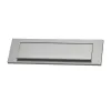 Letterbox plaques EDM 25,4 x 7,5 cm Silver Aluminium