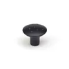 Doorknob Rei e774g Circular Matt Black Metal 2 Units (Ø 35 x 29 mm)