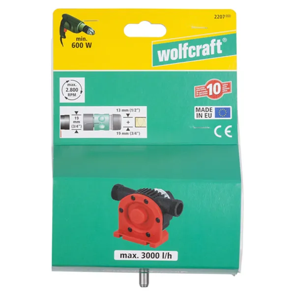 Water pump Wolfcraft 2207000