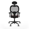 Office Chair with Headrest Jorquera Piqueras y Crespo 3D036G1 Brown Grey