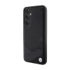 BMW Signature Leather Crossing Lines Pattern - Case for Samsung Galaxy S24+ (black)