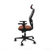 Office Chair with Headrest Jorquera Piqueras y Crespo 3D036N2 Brown Grey