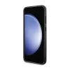 BMW Signature Leather Crossing Lines Pattern - Case for Samsung Galaxy S24+ (black)