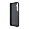 BMW Signature Leather Crossing Lines Pattern - Case for Samsung Galaxy S24+ (black)