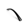 Handle Rei 589a Matt Black Aluminium 4 Units (16,5 x 1,7 x 3 cm)