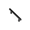 Handle Rei 891h 13,6 x 1,2 x 3,2 cm Black Stainless steel 4 Pieces 96 mm