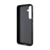 BMW Leather Half Textured & Circle MagSafe - Case for Samsung Galaxy S24+ (black)