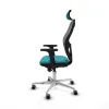 Office Chair with Headrest Jorquera Piqueras y Crespo 2D086G2 Turquoise