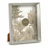 Photo frame Silver Plastic Glass (22,3 x 3,5 x 27,3 cm) (6 Units)