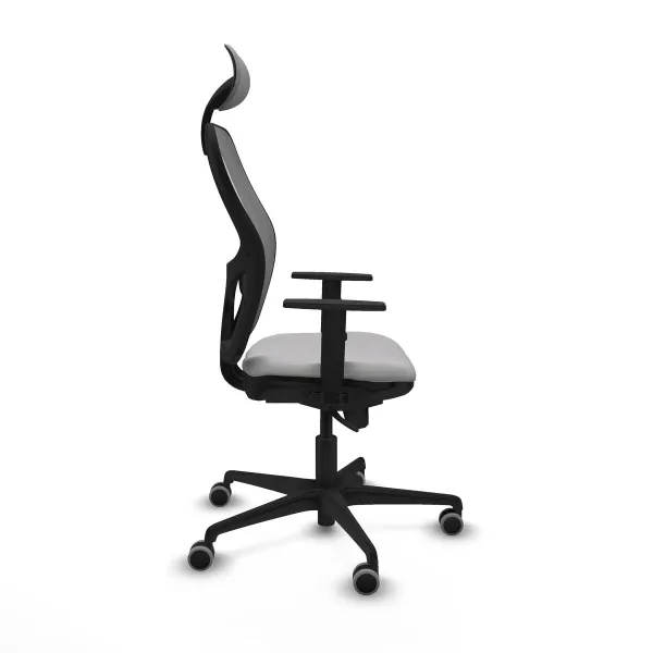 Office Chair with Headrest Jorquera Piqueras y Crespo 1D036G1 Light grey