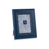 Photo frame Crystal Blue Plastic (6 Units) (2 x 26 x 21 cm)