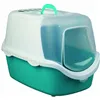 Cat Litter Box Trixie Vico Easy Clean Turquoise White 40 x 40 x 56 cm