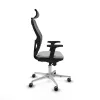 Office Chair with Headrest Jorquera Piqueras y Crespo 2D086G2 Light grey